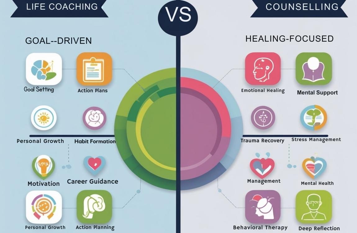 Life Coach vs Counselling