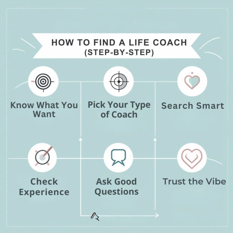 How to find a life coach (STEP-BY-STEP)